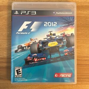F1 2012 game for PS3